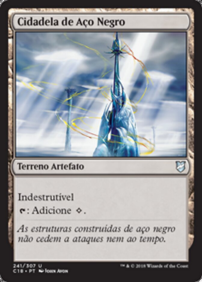 Cidadela de Aço Negro - Commander 2018