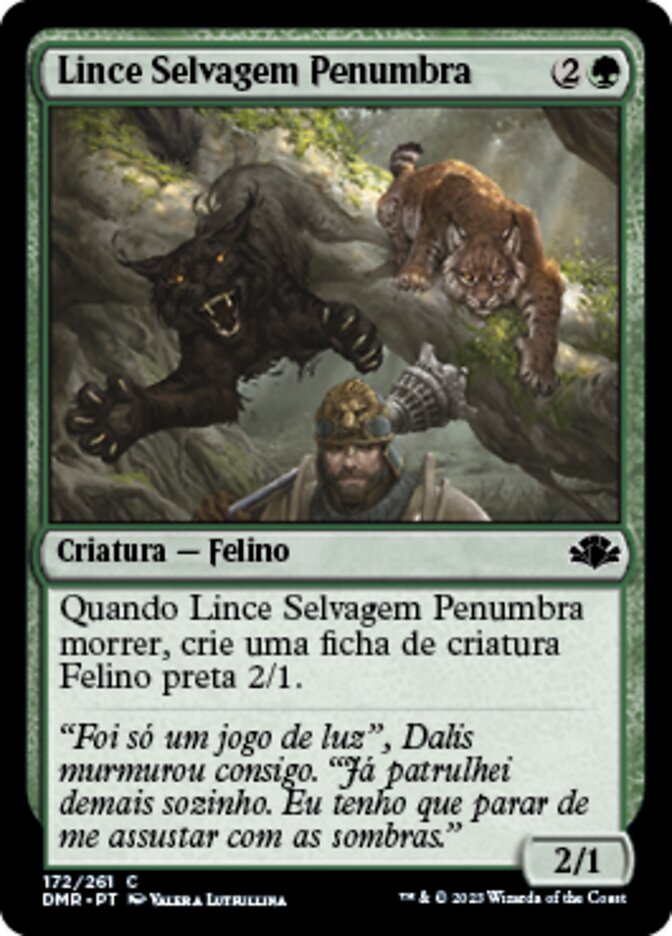 Lince Selvagem Penumbra - Dominaria Remastered
