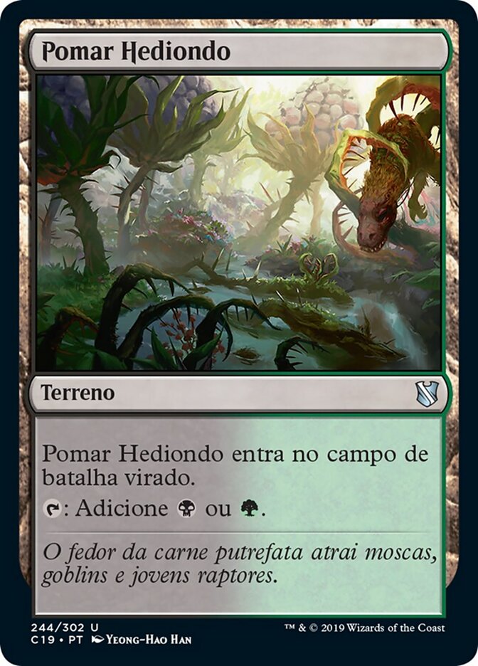 Pomar Hediondo - Commander 2019