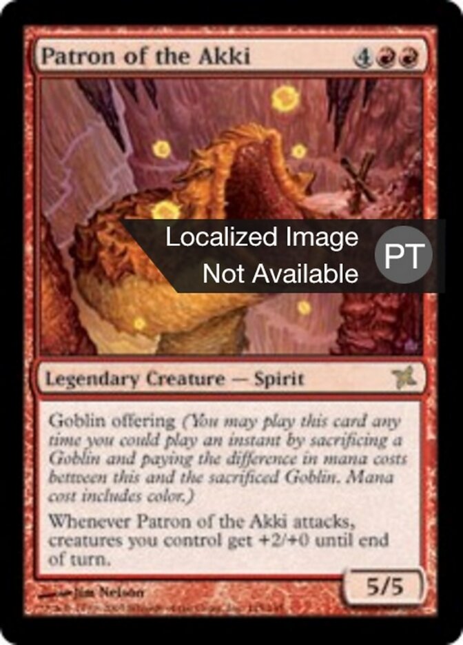Patrono dos Akkis - Betrayers of Kamigawa