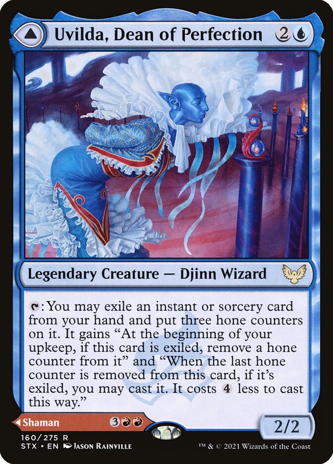 Uvilda, Dean of Perfection, Strixhaven (Divulgação/Wizards of the Coast)