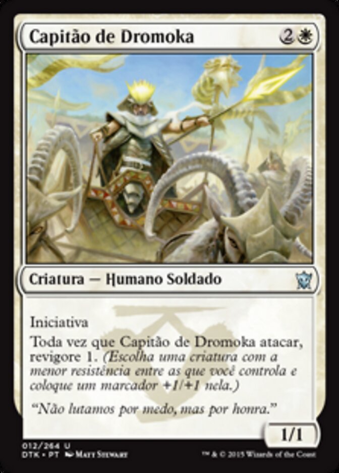 Capitão de Dromoka - Dragons of Tarkir