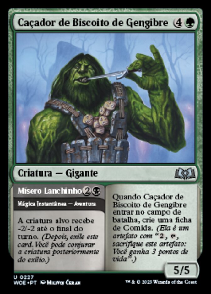 Gingerbread Hunter // Puny Snack - Wilds of Eldraine