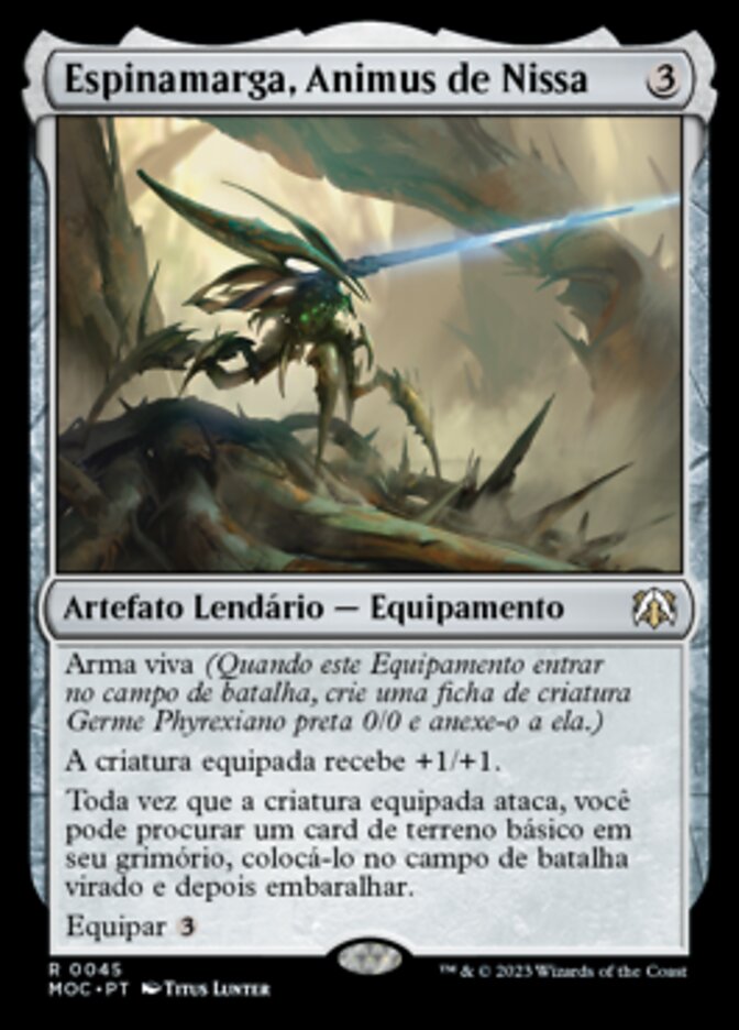 Espinamarga, Animus de Nissa - March of the Machine Commander