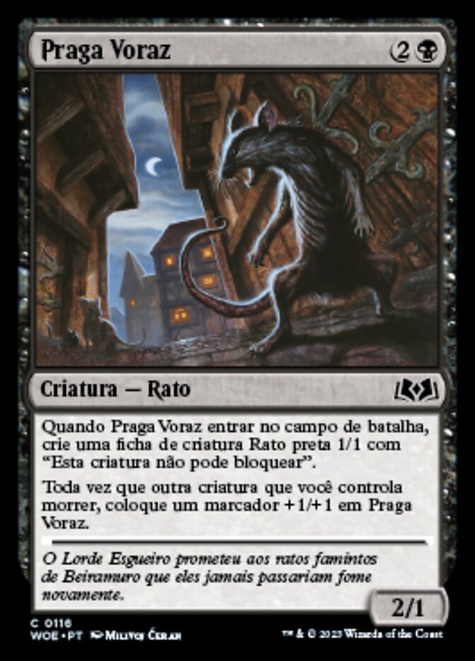 Praga Voraz - Wilds of Eldraine