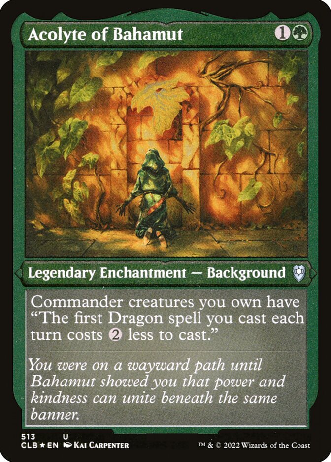 Acolyte of Bahamut - Commander Legends: Battle for Baldur's Gate
