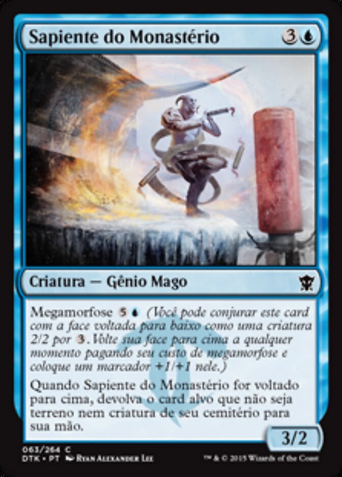 Sapiente do Monastério - Dragons of Tarkir