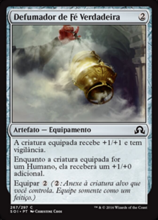 Defumador de Fé Verdadeira - Shadows over Innistrad