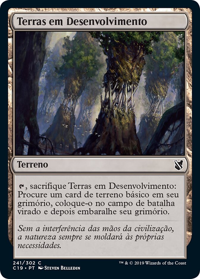 Terras em Desenvolvimento - Commander 2019
