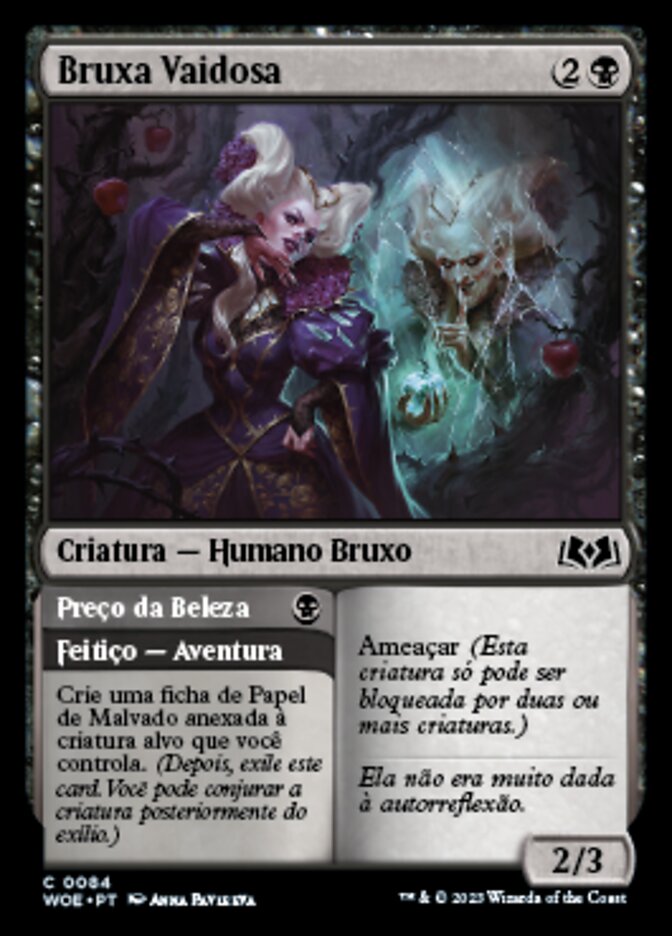Conceited Witch // Price of Beauty - Wilds of Eldraine