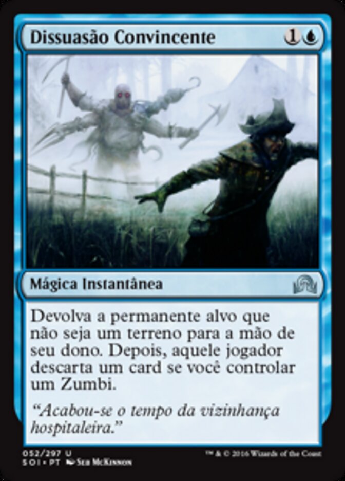 Dissuasão Convincente - Shadows over Innistrad