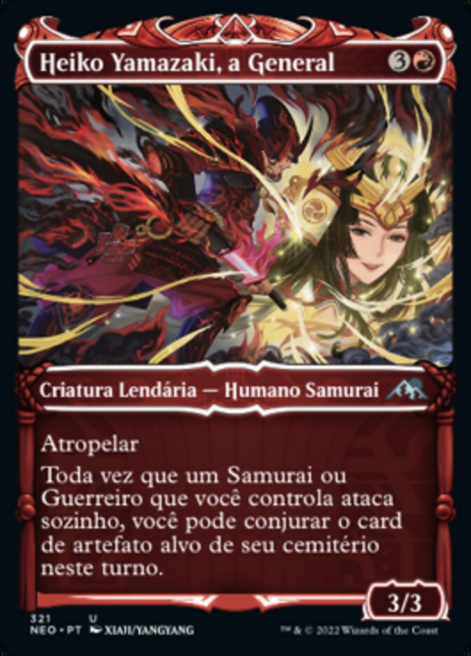 Heiko Yamazaki, a General - Kamigawa: Neon Dynasty