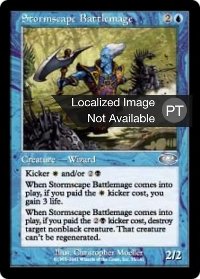 Mago de Batalha de Stormscape - Planeshift