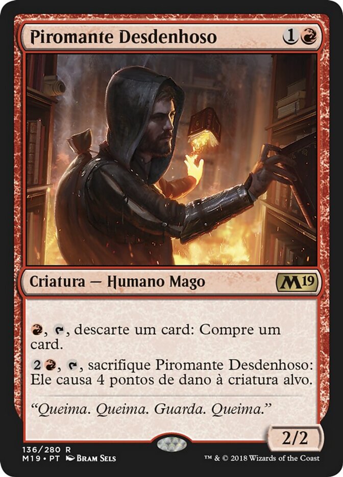 Piromante Desdenhoso - Core Set 2019