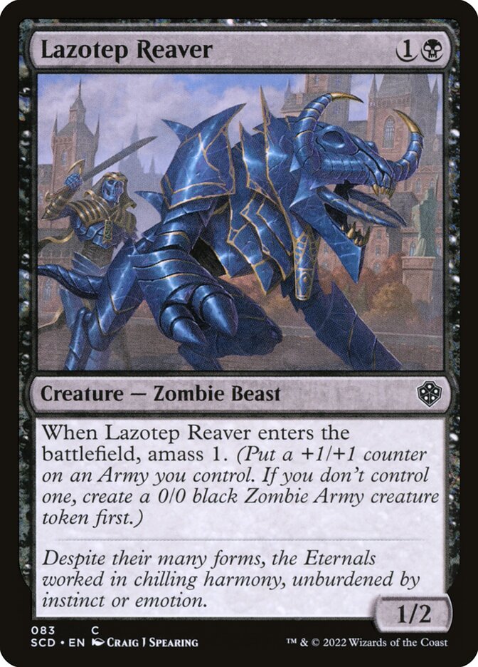 Lazotep Reaver - Starter Commander Decks