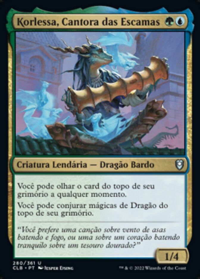 Korlessa, Cantora das Escamas - Commander Legends: Battle for Baldur's Gate
