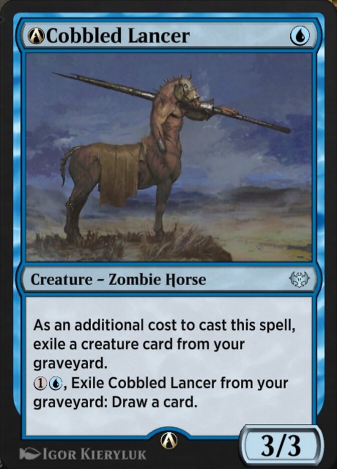 A-Cobbled Lancer - Innistrad: Crimson Vow