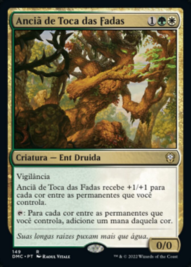 Anciã de Toca das Fadas - Dominaria United Commander