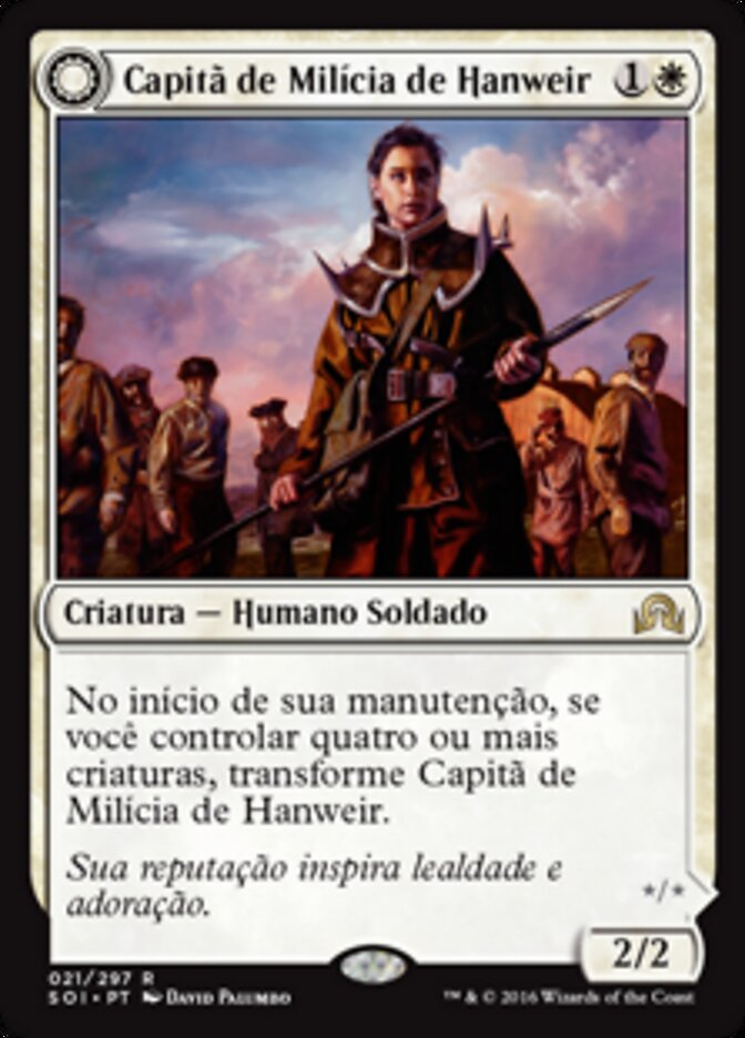 Hanweir Militia Captain // Westvale Cult Leader - Shadows over Innistrad