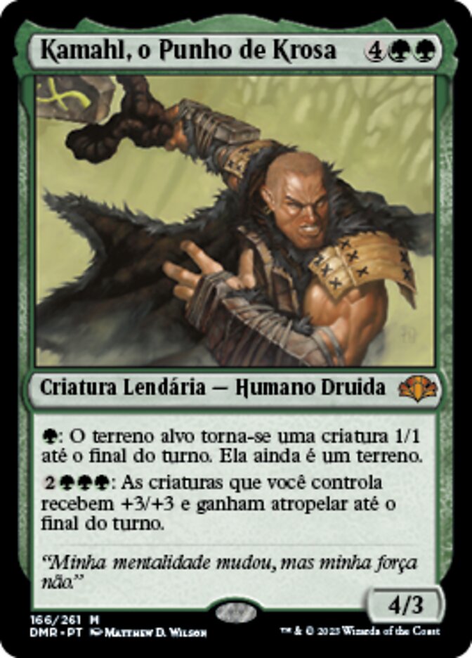 Kamahl, o Punho de Krosa - Dominaria Remastered