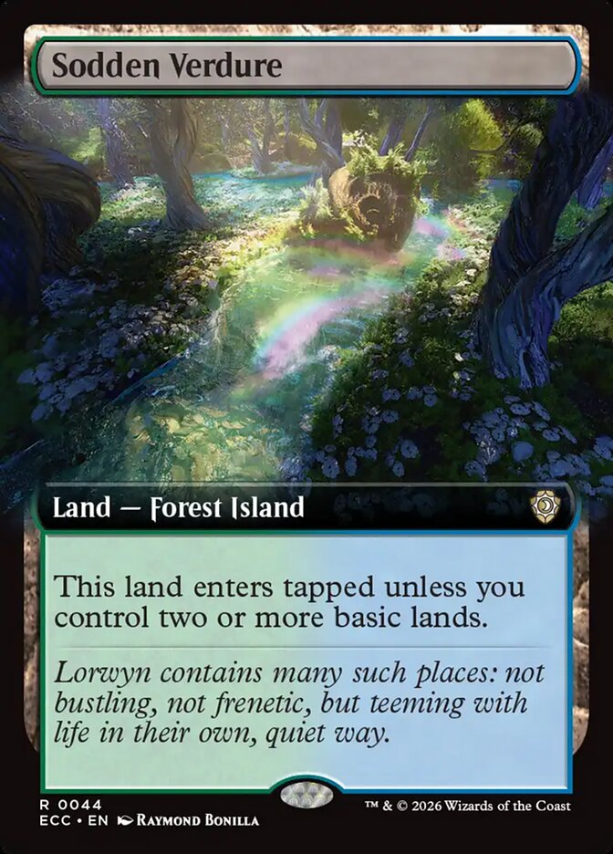 Sodden Verdure - Lorwyn Eclipsed Commander