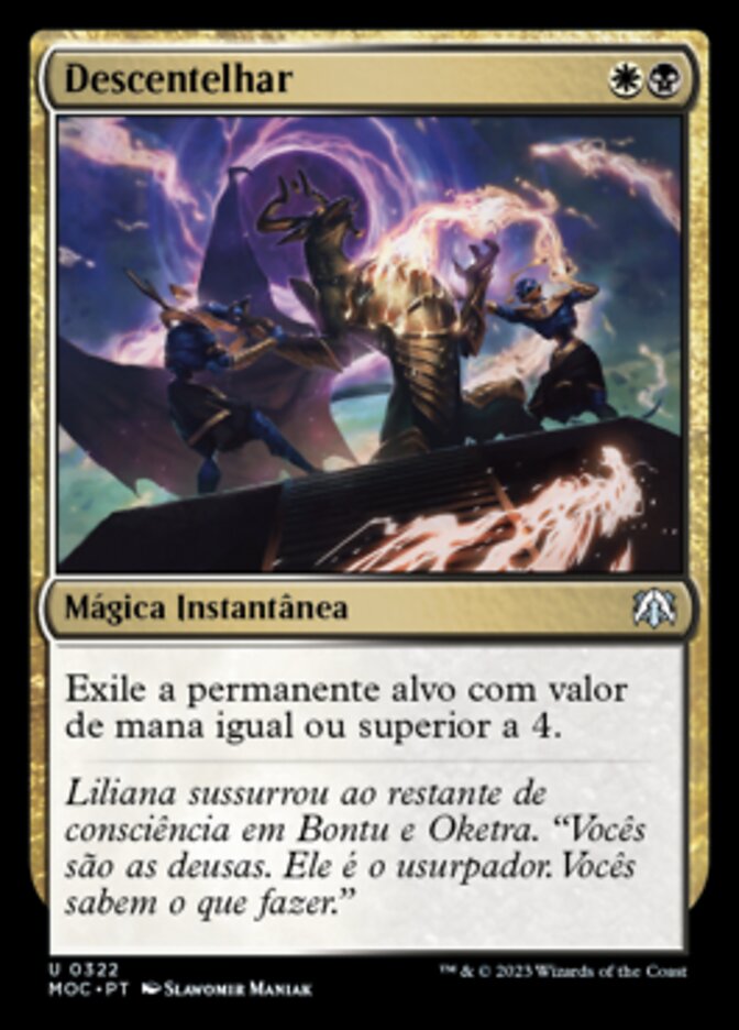Descentelhar - March of the Machine Commander