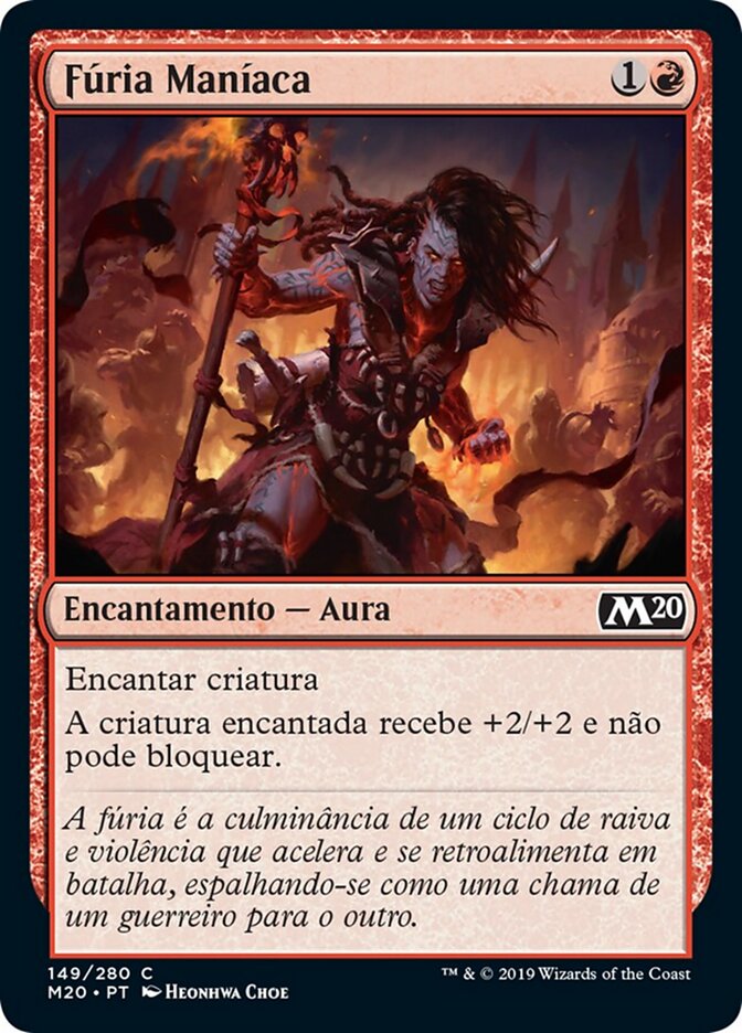 Fúria Maníaca - Core Set 2020