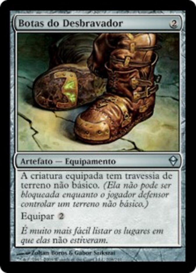 Botas do Desbravador - Zendikar