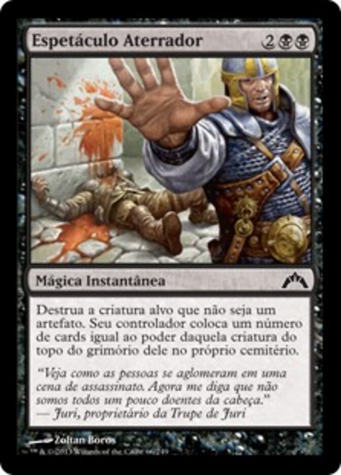 Espetáculo Aterrador - Gatecrash