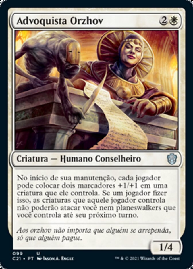 Advoquista Orzhov - Commander 2021