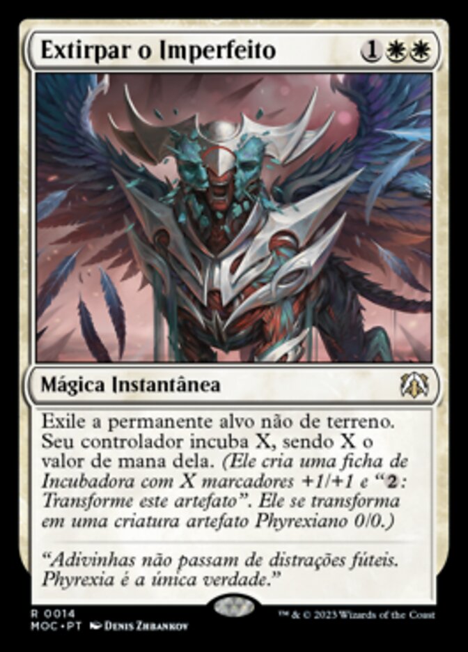 Extirpar o Imperfeito - March of the Machine Commander