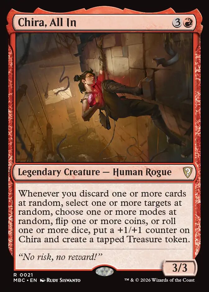 Chira, All In - Mystery Booster Commander Edition