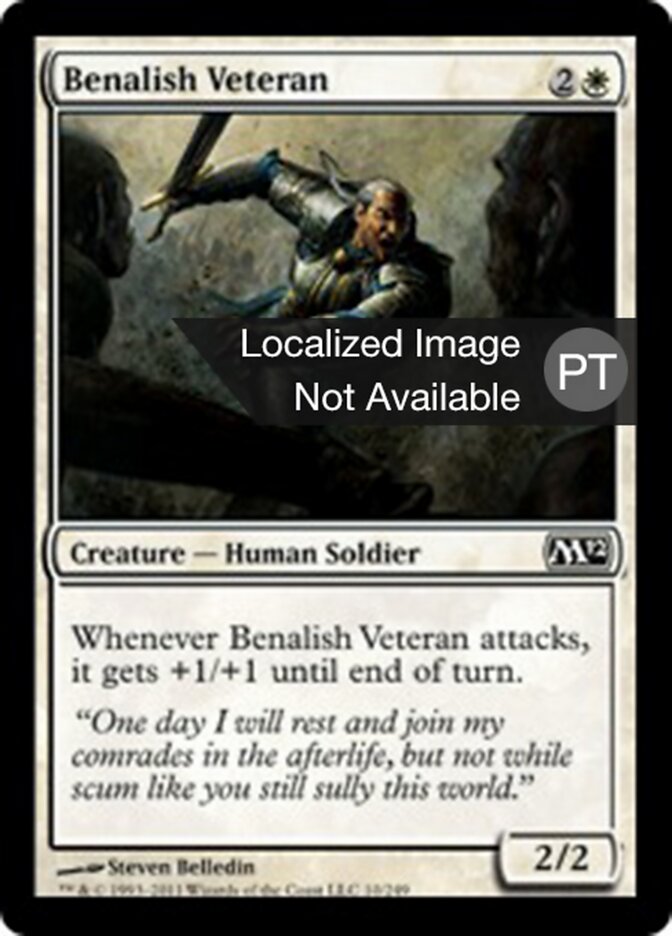 Veterano de Benália - Magic 2012