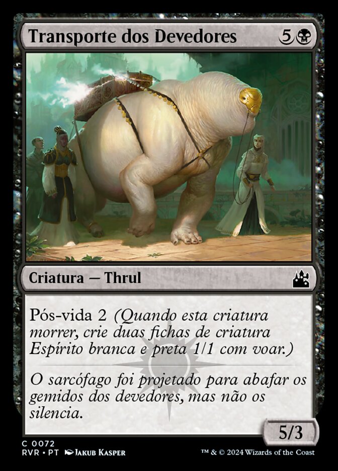 Transporte dos Devedores - Ravnica Remastered