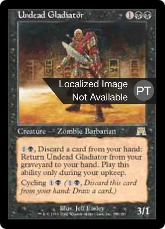 Gladiador Morto-Vivo - Onslaught
