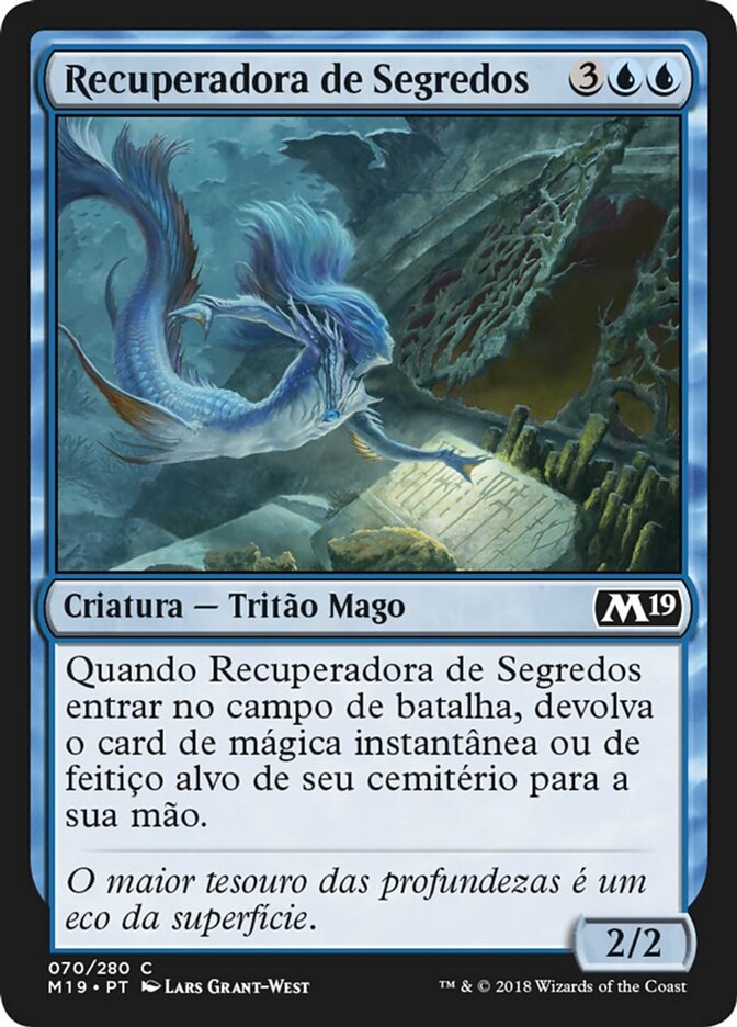 Recuperadora de Segredos - Core Set 2019