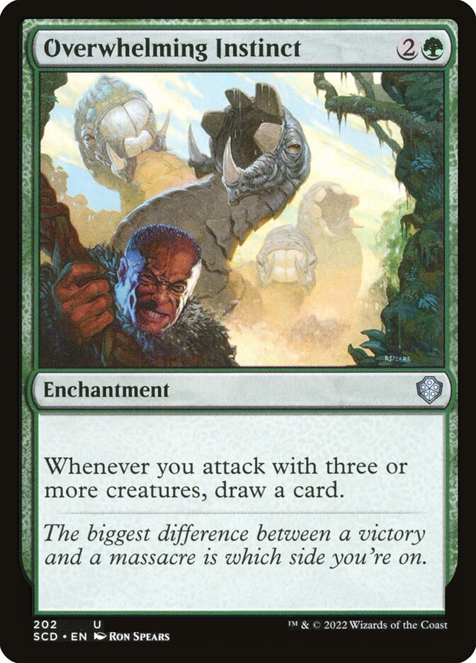 Overwhelming Instinct - Starter Commander Decks