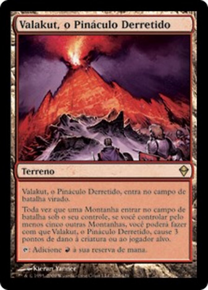 Valakut, o Pináculo Derretido - Zendikar