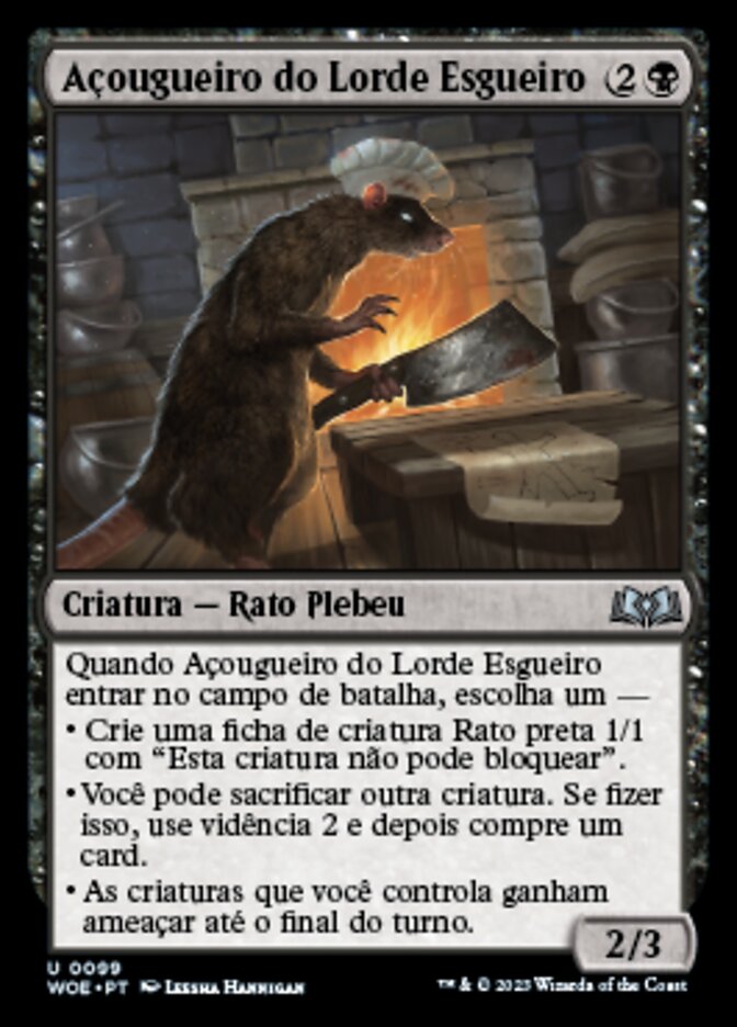 Açougueiro do Lorde Esgueiro - Wilds of Eldraine