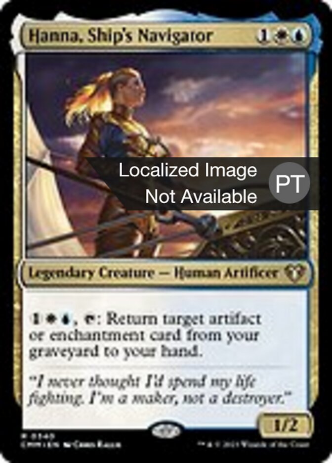 Hanna, Navegadora - Commander Masters