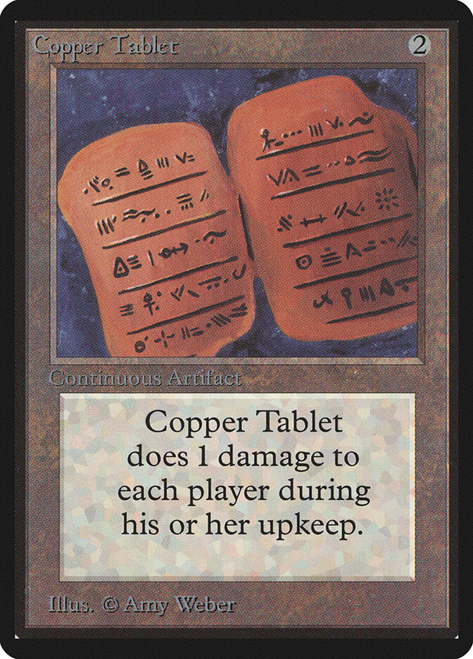 Copper Tablet - Limited Edition Beta