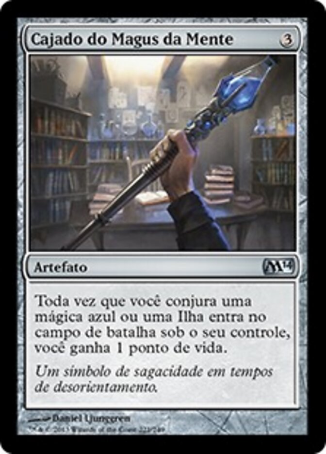 Cajado do Magus da Mente - Magic 2014
