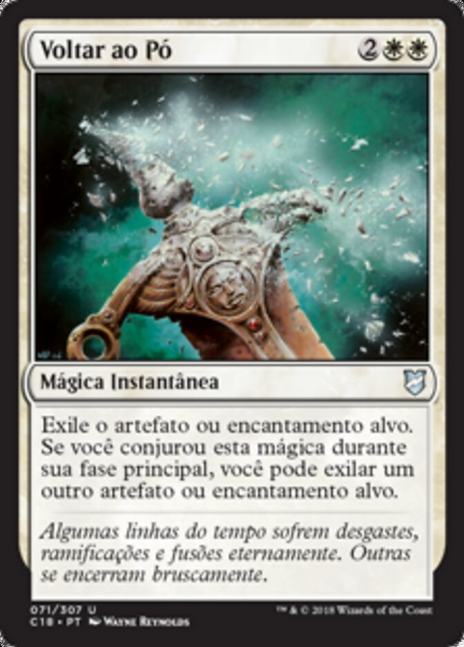 Voltar ao Pó - Commander 2018