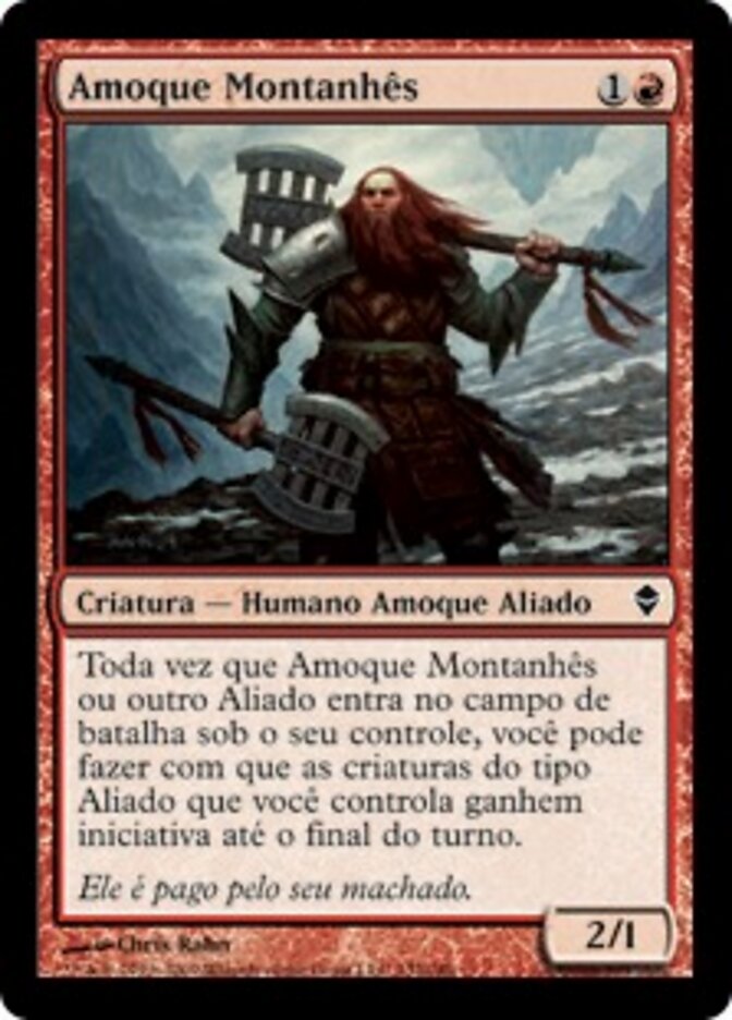 Amoque Montanhês - Zendikar