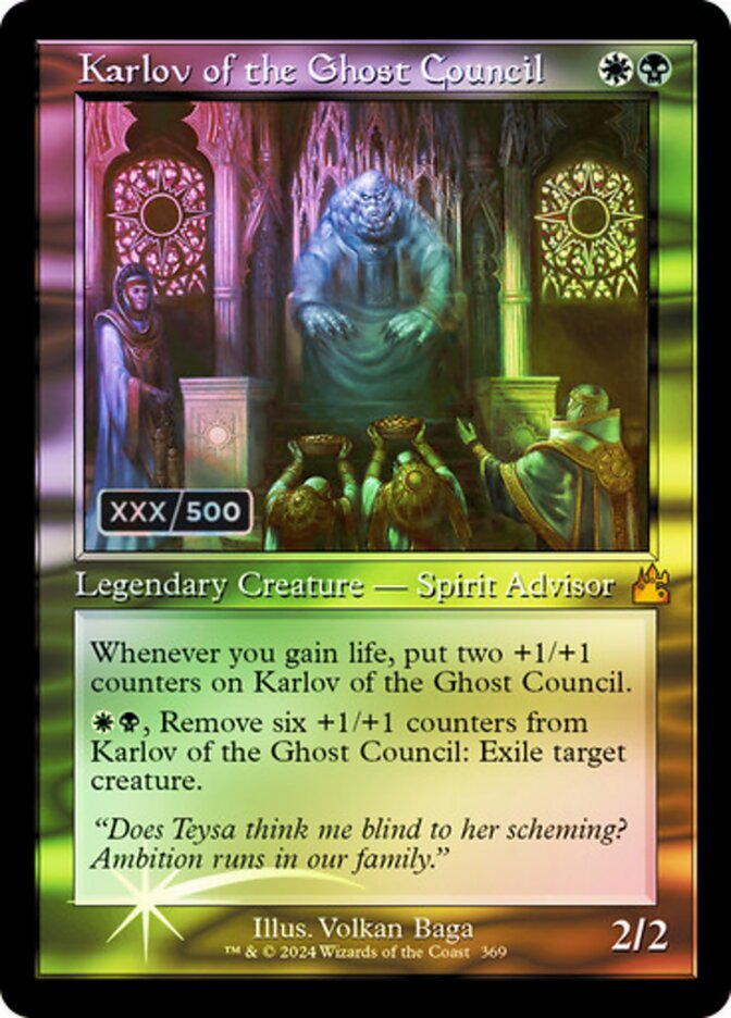 Karlov of the Ghost Council - Ravnica Remastered