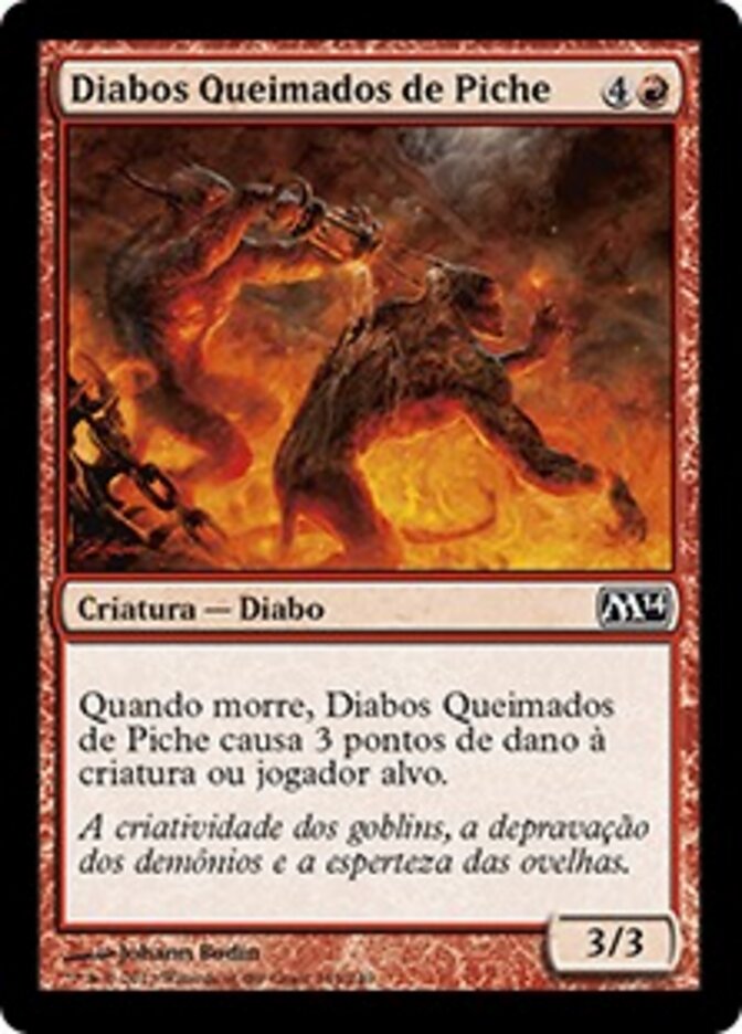 Diabos Queimados de Piche - Magic 2014