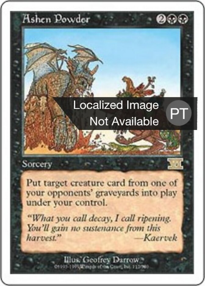 Pó Cinerário - Classic Sixth Edition