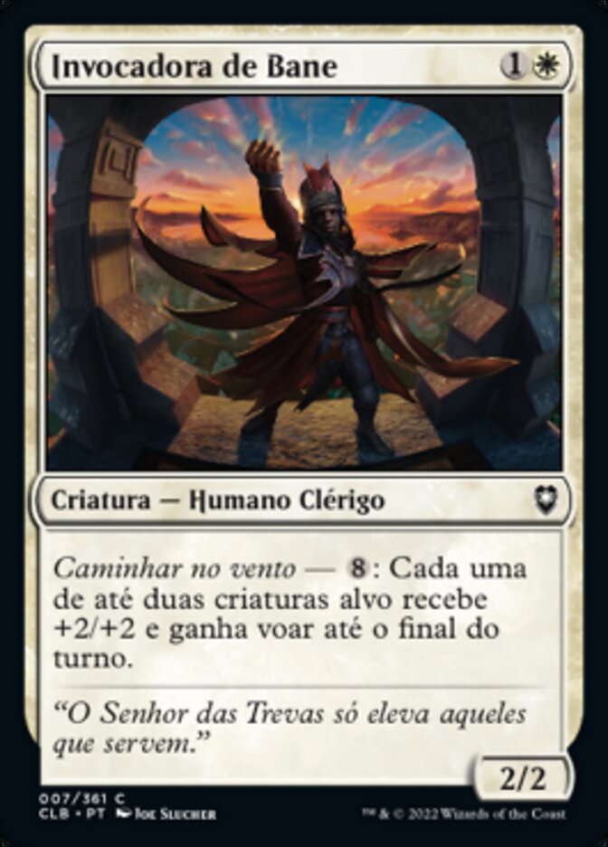 Invocadora de Bane - Commander Legends: Battle for Baldur's Gate
