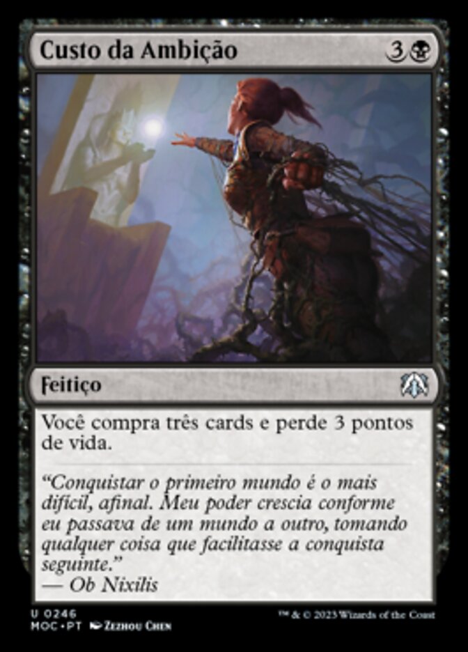 Custo da Ambição - March of the Machine Commander