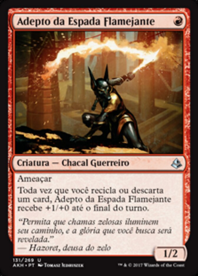 Adepto da Espada Flamejante - Amonkhet